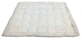 Alpakaandmore Original Peruvian Alpaca Fur Rug Rhombus Designs Natural White ... - $103.95
