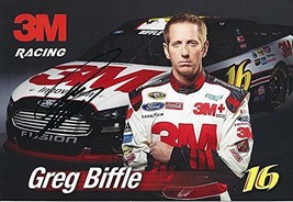 AUTOGRAPHED 2014 Greg Biffle #16 Roush Racing (3M Team) Signed 5X7 Picture NA... - £55.09 GBP