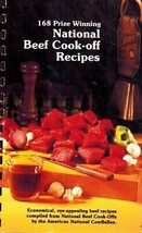 168 Prize Winning National Beef COOK-OFF Recipes American National Cowbelles - $9.50