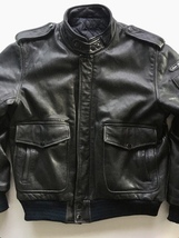 Black Leather Jacket, Gein Gericke, Size 44 - £164.36 GBP