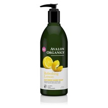 Avalon Organics Glycerin Hand Soap, Refreshing Lemon, 12 Fluid Ounce - £26.09 GBP