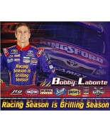 AUTOGRAPHED 2013 Bobby Labonte #47 Kingsford Charcoal Racing 8X10 SIGNED... - £47.22 GBP