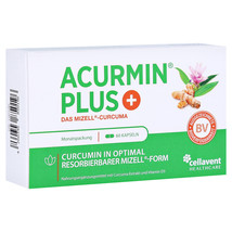 Acurmin Plus The Micellar Curcuma Soft Capsules 60 pcs - £55.15 GBP
