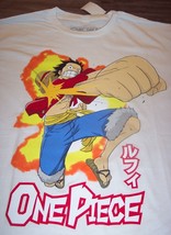 One Piece Straw Hat Luffy T-Shirt Mens Small New w/ Tag Anime - £15.82 GBP