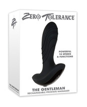 Zero Tolerance The Gentleman Rechargeable Prostate Massager - Black - £41.10 GBP