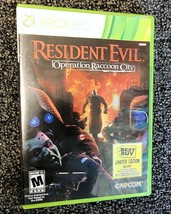 Resident Evil Operation Raccoon City Best Buy Limited Ed Xbox 360 Video ... - £14.99 GBP