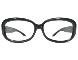 Ralph Lauren Eyeglasses Frames RA5017 501/87 Black Oval Round Full Rim 5... - $46.53