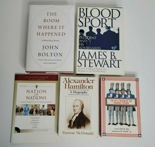 4 American History President Books Lot +Timeline Founding Fathers Hamilton Trump - £12.01 GBP