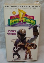Mighty Morphin Power Rangers White Ranger Series: Goldar&#39;s VICE-VERSA Vhs 1995 - £11.65 GBP