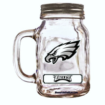 Philadelphia Eagles Mason Jar Mug 16oz NFL - $5.00