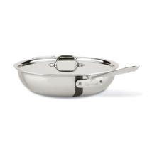 All-Clad  D3 Stainless 3-ply 4 quart Weeknight Pan with Lid. - $112.19