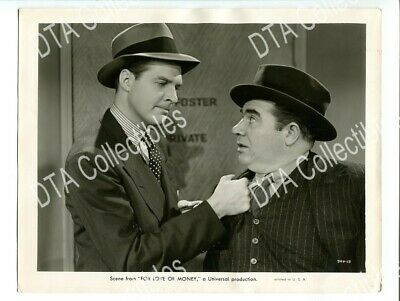 Primary image for FOR LOVE OR MONEY-8X10 PROMO STILL-Robert Kent & Edward Brophy.-FN/VF