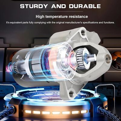 Starter Motor for Mercedes C230 W203 2003-2005, C250 W204 2010-2010, W205 Item image 6