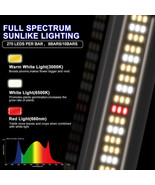Phlizon 800W BAR8000 Spider Led Grow Plant Lights Full Spectrum for Medi... - £103.30 GBP+