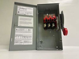 Eaton DH361URK 30A 600V Fusible Safety Switch, NEMA 3R Outdoor - £158.20 GBP