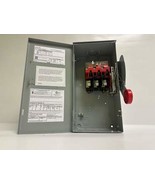 Eaton DH361URK 30A 600V Fusible Safety Switch, NEMA 3R Outdoor - $285.25 CAD