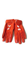 Under Armour Nfl Team Issued Spotlight Orange Football Gloves Pe Size 2XL - $42.56