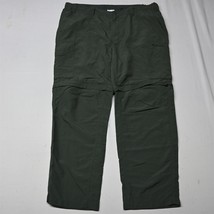 Columbia 42x32 Dark Green Ripstop 1441671 Silver Ridge Convertible Cargo Pants - $27.29