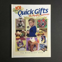 101 QUICK GIFTS IN PLASTIC CANVAS Pattern Book The Needlecraft Shop Hard... - $25.10
