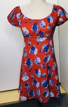 Dress Ultra Flirt Floral Print Mini Emma Dress Size XS - £18.97 GBP
