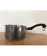 Vintage Farberware Stainless Steel Aluminum Clad 1 Quart Sauce Pot Pan Y... - £21.22 GBP