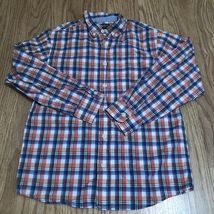 Osh Kosh B Gosh Size 10 Boys Plaid Shirt Button Front Long Sleeve - $6.27