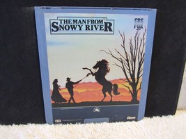 CED VideoDisc The Man From Snowy River (1982) CBS/Fox Video Cambridge Film - £6.15 GBP