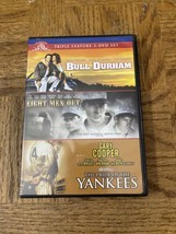 Bill Durham/Eight Men Out/The Pride Of The Yankees DVD - £59.02 GBP