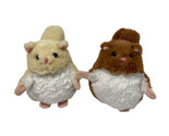 Ganz Li&#39;l Squirrels  Stuffed Animal NWT 4 inch High  Set of 2  Gift Plush - £8.33 GBP