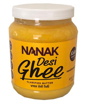 Nanak Pure Desi Ghee Clarified Butter Indian Cooking Baking, 56 Ounces - $30.14