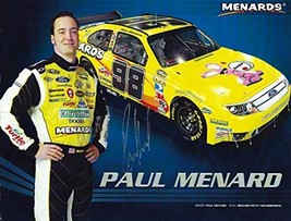 AUTOGRAPHED 2010 Paul Menard #98 Menards Racing (Energizer Bunny) Signed... - $39.95