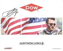 AUTOGRAPHED 2015 Austin Dillon #3 DOW Racing American Flag (Childress) Sprint... - £58.88 GBP