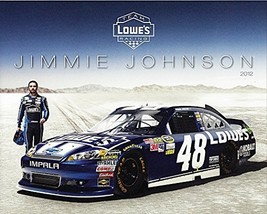&#39;AUTOGRAPHED 2012 Jimmie Johnson #48 Team Lowe&#39;&#39;s Racing (Hendrick Motorsport... - £62.44 GBP
