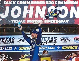 Autographed 2015 Jimmie Johnson #48 Lowes Racing Texas Win (Duck Commander 50... - £79.89 GBP
