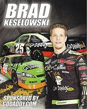AUTOGRAPHED 2009 Brad Keselowski #88 GoDaddy Racing (Jr Motorsports) Bus... - $69.95