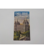 VINTAGE PAMPHLET TEMPLE SQUARE IN SALT LAKE CITY UT BUREAU INFO TRAVEL B... - $9.99