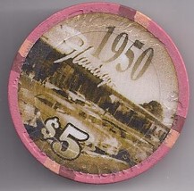 Flamingo Hotel 1950 C ASIN O Las Vegas $5 Casino Chip - £11.15 GBP