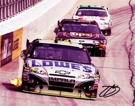 &#39;AUTOGRAPHED 2010 Jimmie Johnson #48 Lowe&#39;&#39;s Racing Team (Hendrick) ON-T... - $69.95