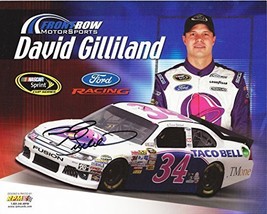 AUTOGRAPHED 2012 David Gilliland #34 Taco Bell Racing (Sprint Cup Series) Sig... - $44.95