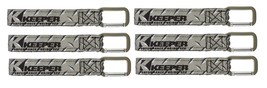 6~Keeper Wrap-It-Up 1 in. W Gray Waterproof &amp; UV Resistant Bundling Stra... - £41.32 GBP