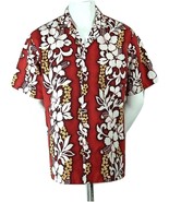 Vintage KY&#39;S INTERNATIONAL FASHIONS Hawaiian Hibiscus Shirt MADE IN USA   - $34.12 CAD
