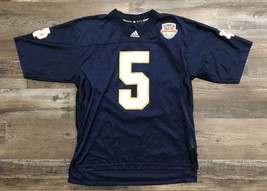 Adidas Notre Dame BCS National Championship Mens Medium #5 Football Jersey - $29.59