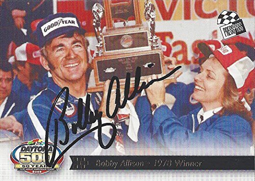 AUTOGRAPHED Bobby Allison 2013 Press Pass Total Memorabilia 2012 HALL OF FAME... - £47.92 GBP