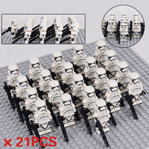 21Pcs Heavy Armor First Order Stormtrooper Army Star Wars Minifigure Toy... - £23.97 GBP