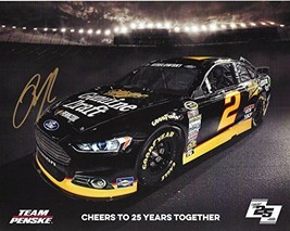 AUTOGRAPHED 2015 Brad Keselowski #2 Miller Genuine Draft Racing (Vintage MGD ... - £79.71 GBP