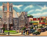 First Presbyterian Church Ocean City New Jersey NJ Linen Postcard V11 - $2.67