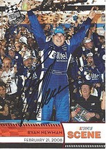 Autographed Ryan Newman 2009 Press Pass Racing Nascar Scene (Daytona 500 Winn... - £39.29 GBP