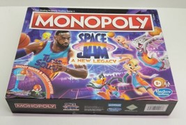 Hasbro Monopoly Space Jam A New Legacy Edition Board Game Lebron James Sealed  - £15.40 GBP
