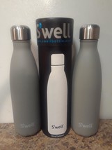 Swell Insulated Stainless Steel Water Bottle ,17 Oz Smokey Quartz Lot Of 2 - £29.13 GBP
