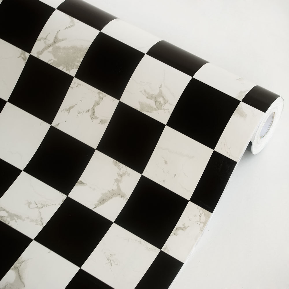 Black & White - Self-Adhesive Wallpaper Home Decor(Roll)